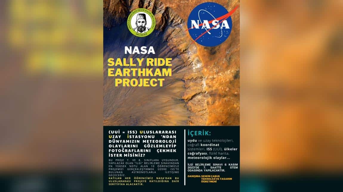 NASA Sally Ride EarthKAM Projesi