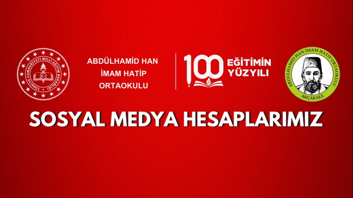 Okulumuzu Sosyal Medya Hesaplarımızdan Takip Edebilirsiniz.